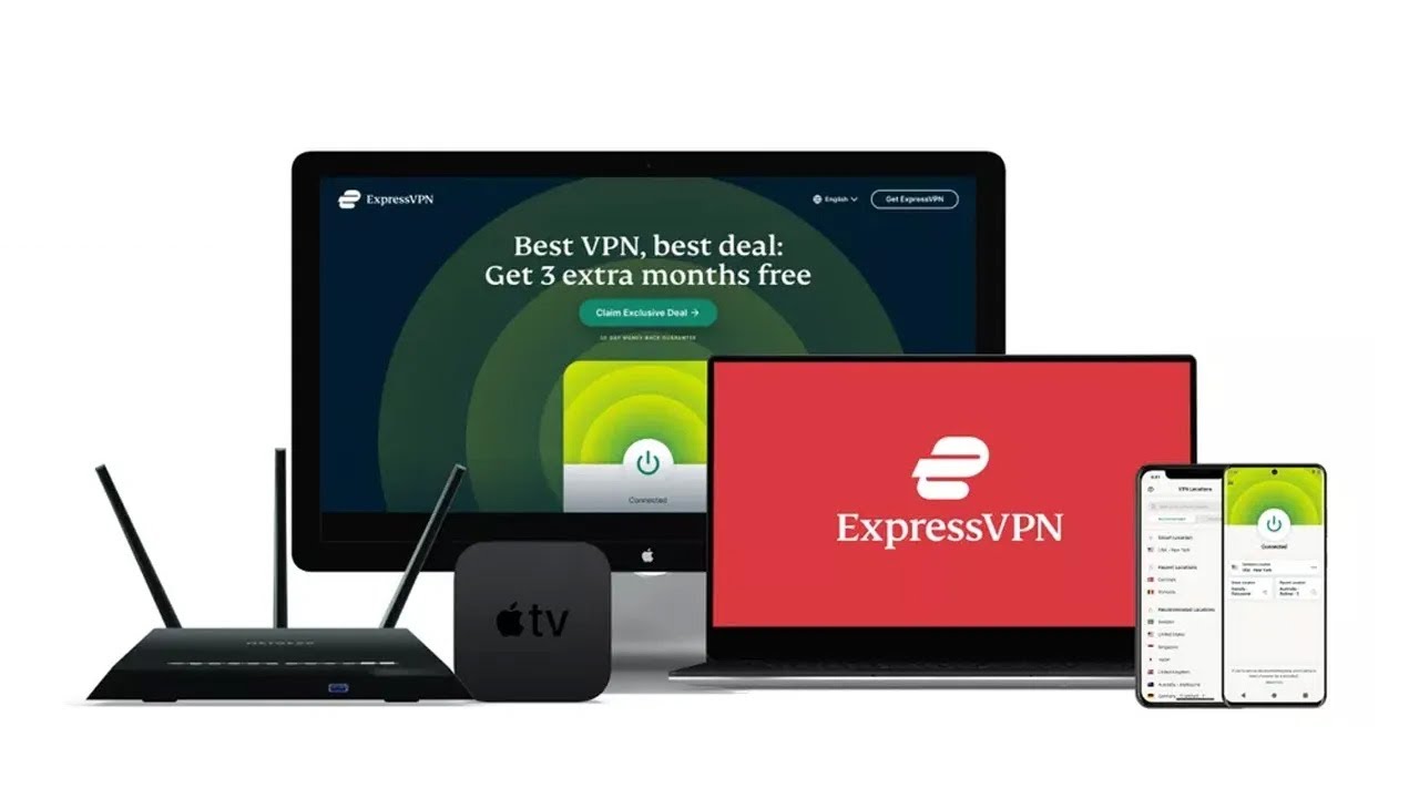 ExpressVPN App Demo - YouTube